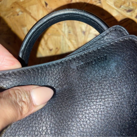 BURBERRY The Mini Leather Triple Stud Belt Bag In Black - Picture 12 of 15